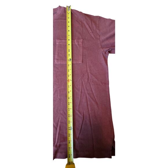 New W/Defect Madewell Garment-Dyed Oversized Pocket Tee Size Medium - Picture 7 of 7